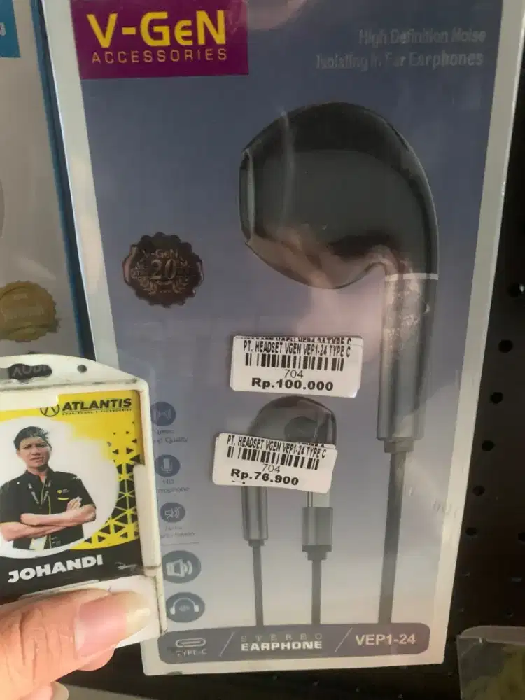 headset vgen vep1-24 type c