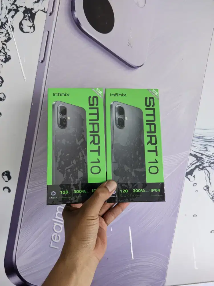 Fast respon WA Infinix Smart 10 4+4/128 Garansi resmi 1thn