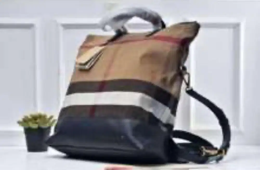 Burbery Tote Bag Canvas Original