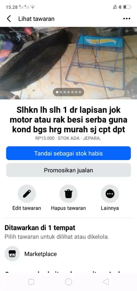 Slhkn plh slh 1 dr rak besi serba guna atau sblh nya hrg murah sj