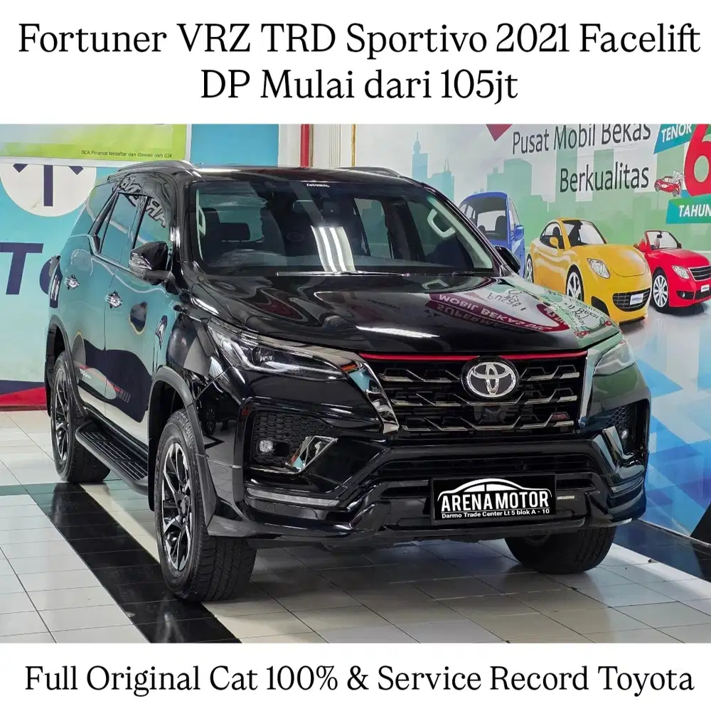 [KM 20rb] Fortuner VRZ TRD 2021 Facelift Antik # Toyota 2.4 GR look AT