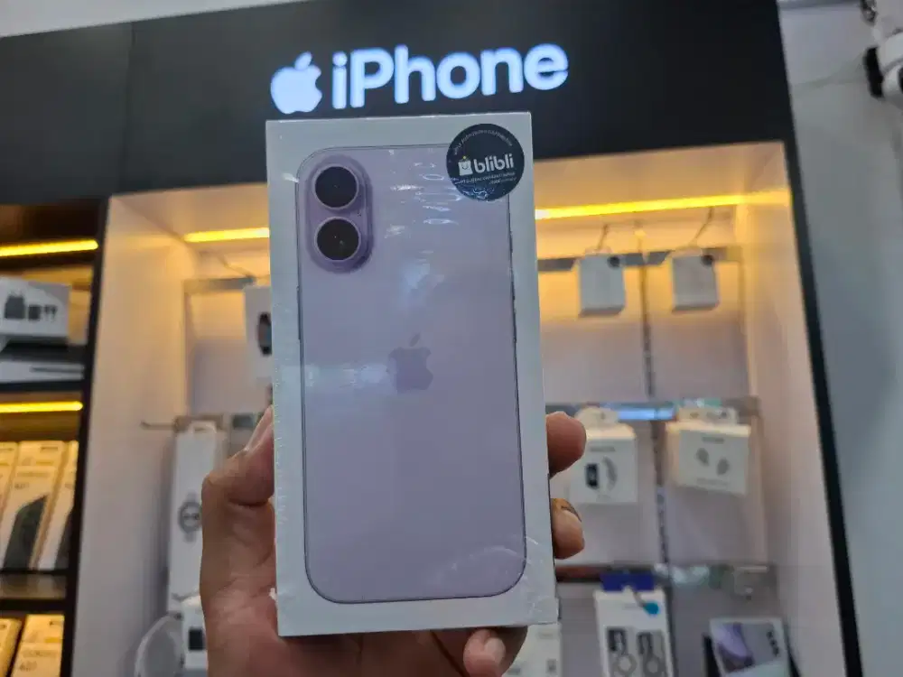 NEW IPHONE 17 256GB LAVENDER GDN BLIBLI GARANSI 1TAHUN