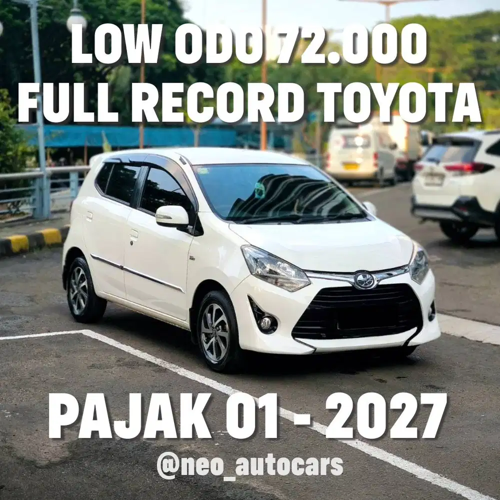 KM 72 RB‼️AGYA G MATIC KM LOW DP 20 JUTA