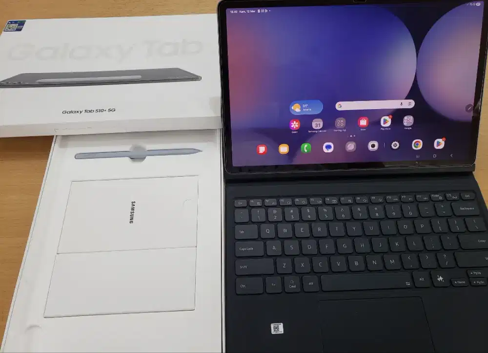 Samsung Galaxy Tab S10+ Plus 5G RAM 12/256GB SEIN Fullset