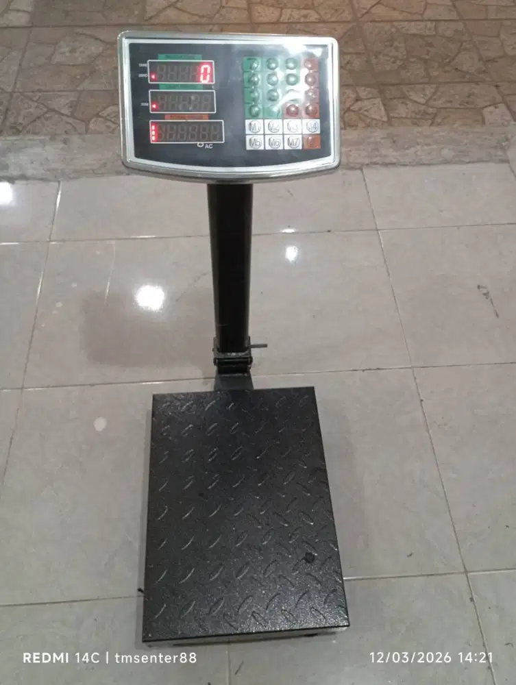 Timbangan duduk elektrik