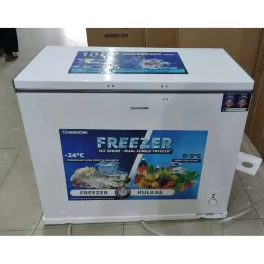 CHANGHONG CHEST FREEZER BOX FCF 336 DW 280 L FCF-336-DW 280 LITER