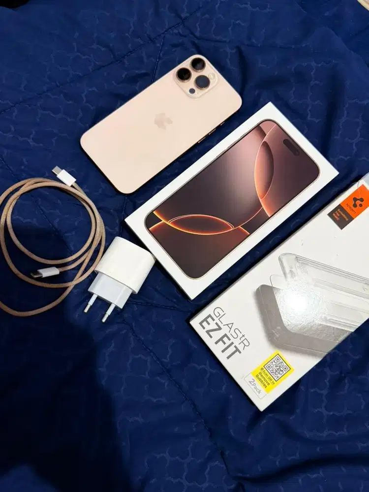 Iphone 16 promax 256GB (garansi iBox) Titanium dessert