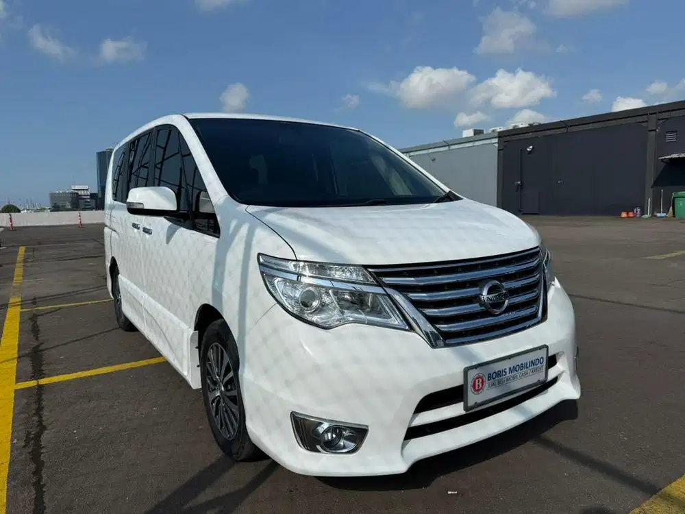 Nissan Serena HWS 2017 Putih CT 2018 Good Condition Freed Alphard