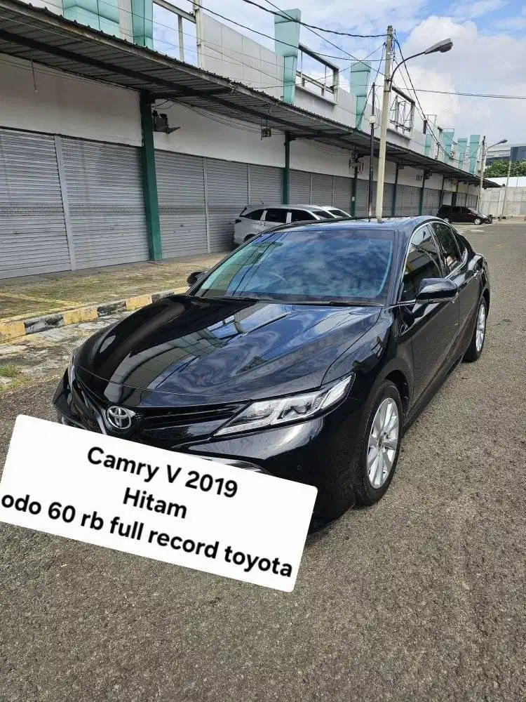 Toyota Camry V 2019 Dp 25 2020 /odo60rb record 2021 hitam new model