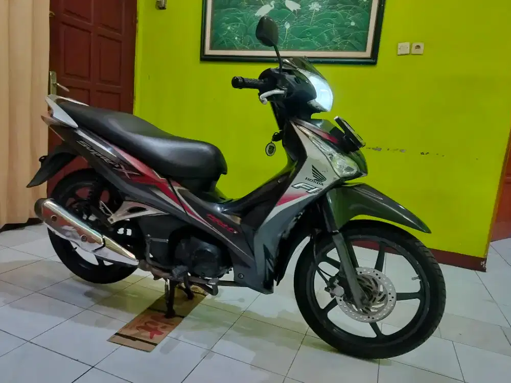 Honda Supra x helm in 2013 mulus siap pake BS TT