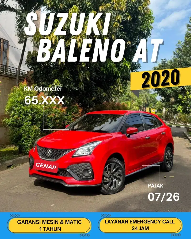 SUZUKI BALENO 2020 AT MATIC / GENAP