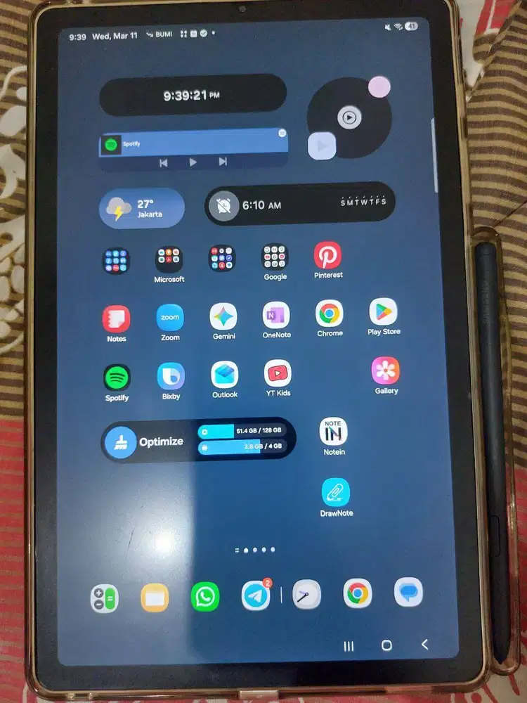 Samsung Galaxy Tab S6 Lite (2024/Exynos) 4/128 GB WIFI Only - Grey