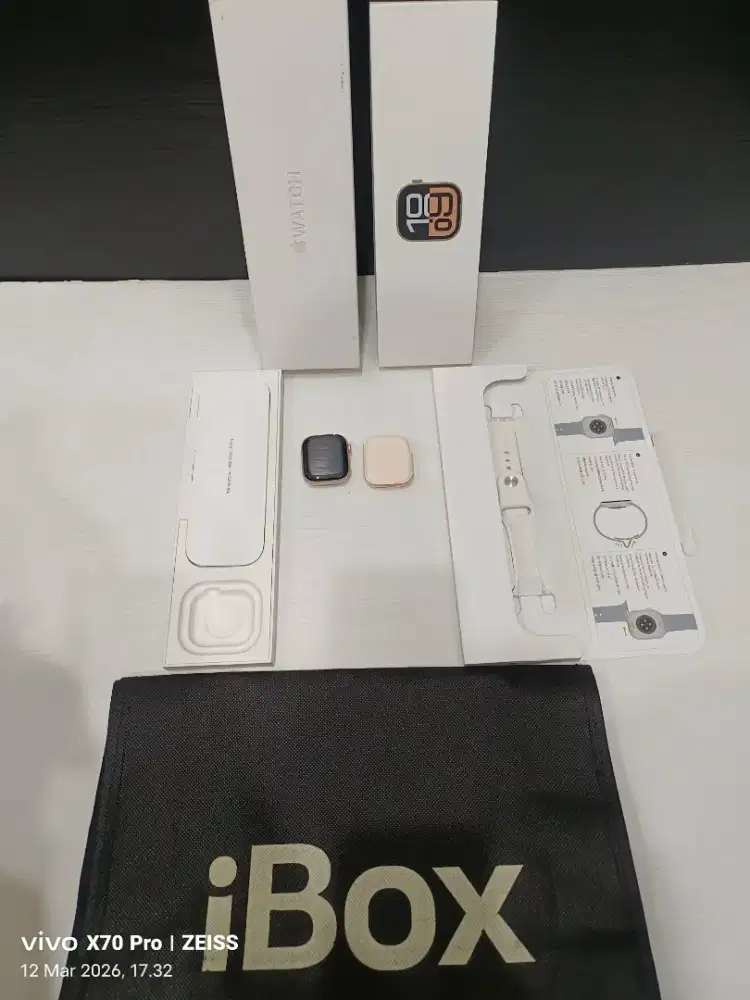 Apple watch Gen 10 42mm Mulus like new fullset origina Garansi resmi
