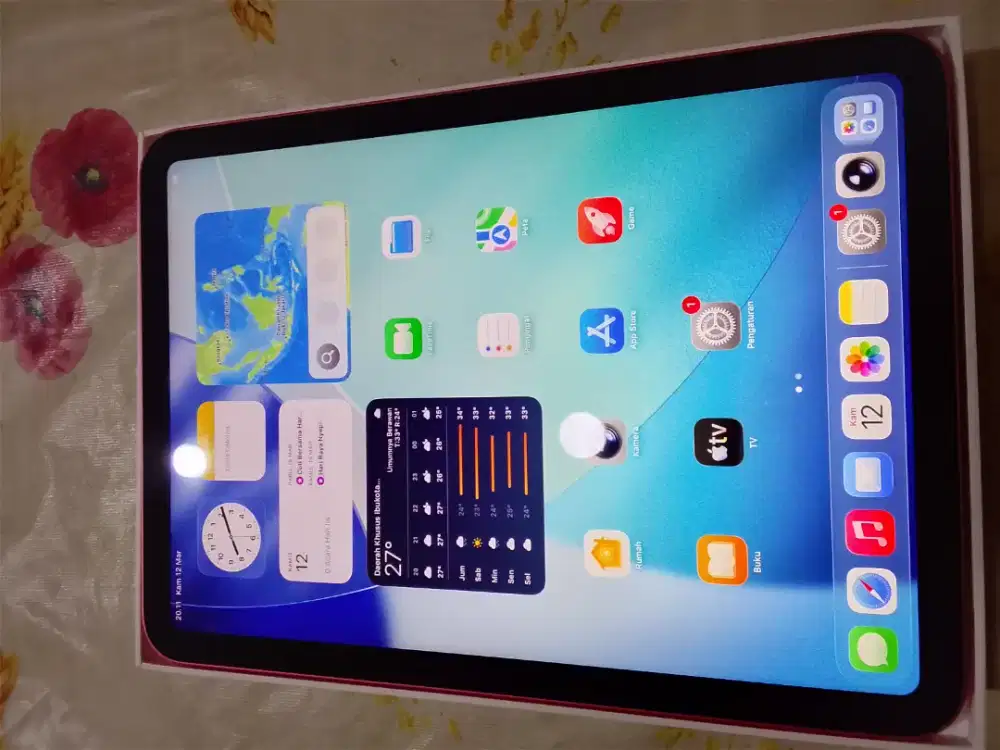 Dijual iPad 11 (A16) Baru rugi sedikit