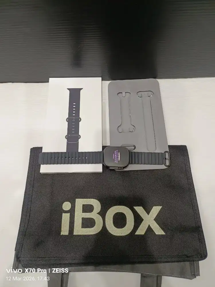 Apple watch ultra gen 2 black ocean 49mm Mulus like new fullset ori