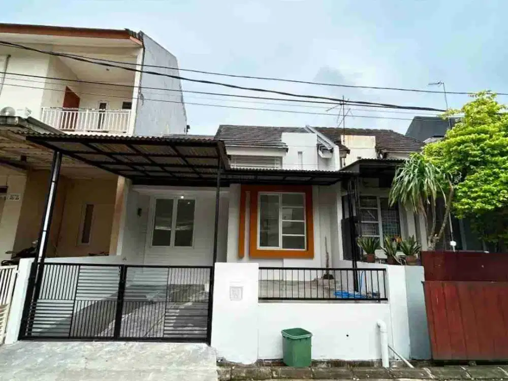 Rumah renovasi siap huni dalam cluster di Cendana Residence Pamulang