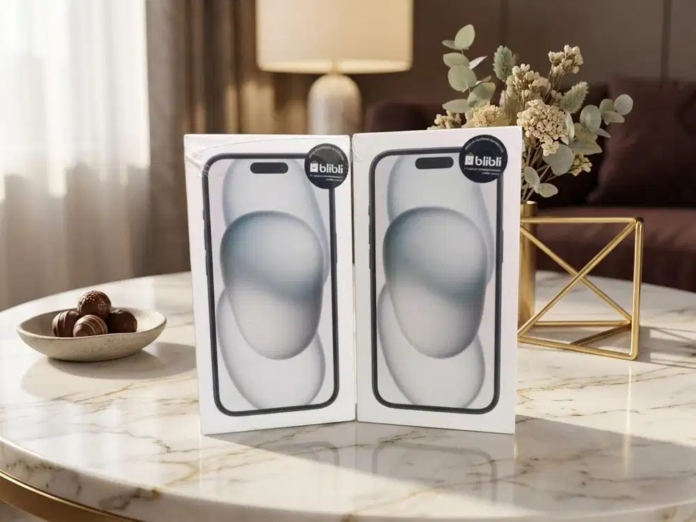 iPhone 15 128 New Segel Hitam