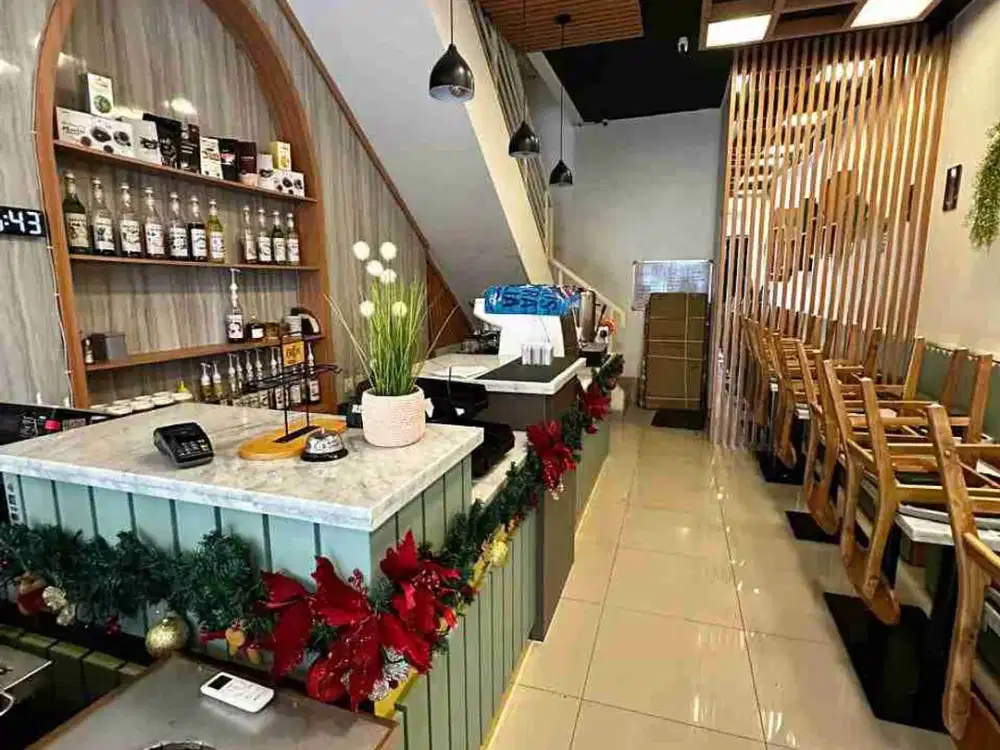 JUAL CEPAT MURAH RUKO PISA GRANDE
FULL FURNISHED EX COFFE SHOP