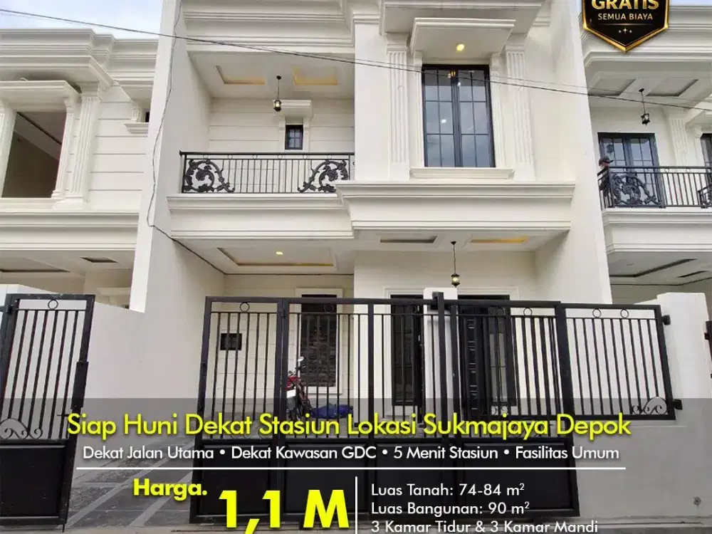 Halls Residence Cantik Strategis Dekat Stasiun Depok