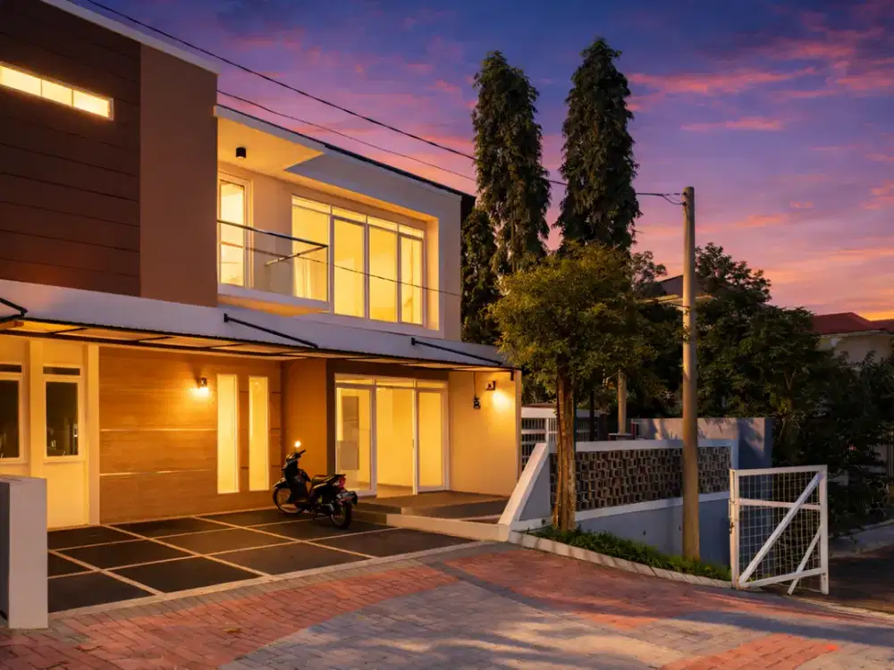 Rumah Baru Hook 2 Lantai Geger Kalong Bandung Utara Dekat UPI | Siap Huni