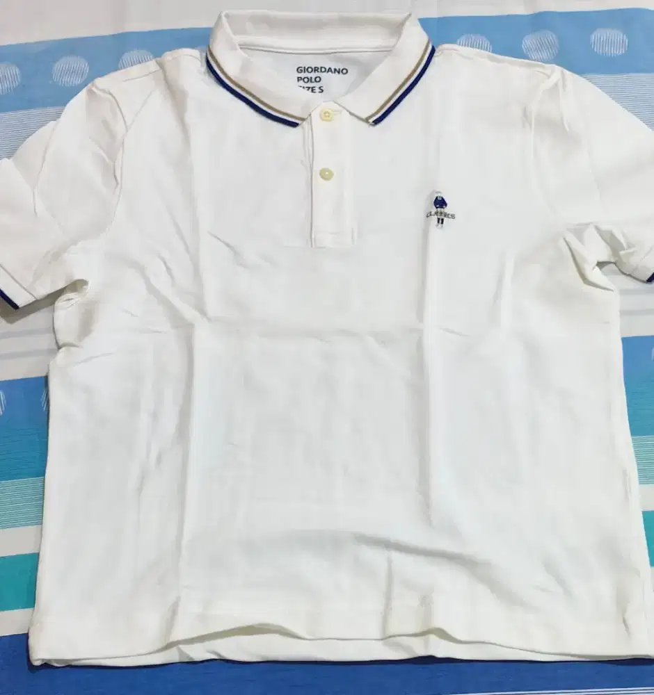 Kaos polo classic ORI beli di sogo