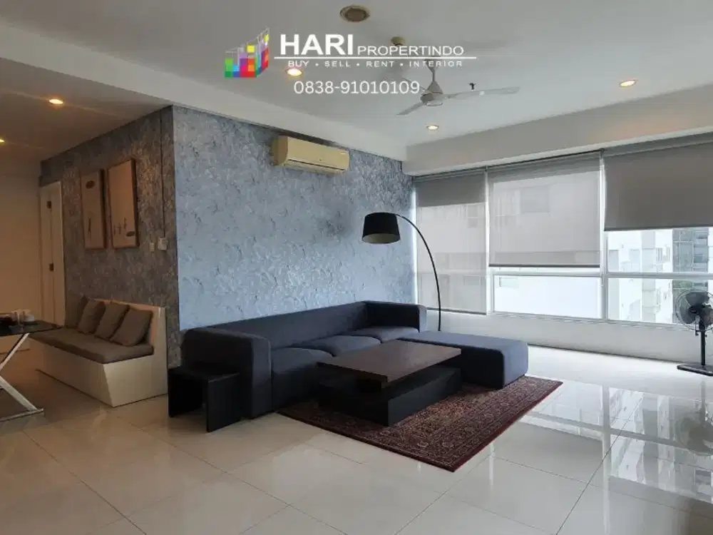 FOR RENT Apartment 1Park Residences Gandaria Kebayoran Baru 3BR - Nice Furnished, Close to Gandaria City Mall