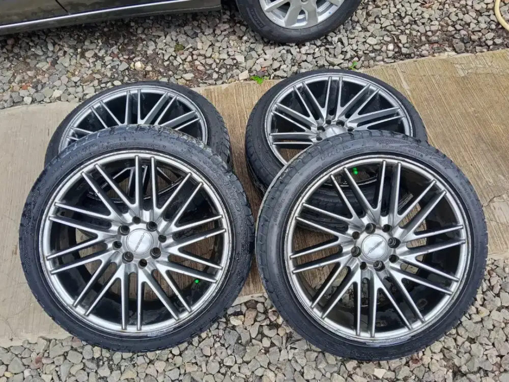 Velg dan ban ring 17 lubang 4 double PCD