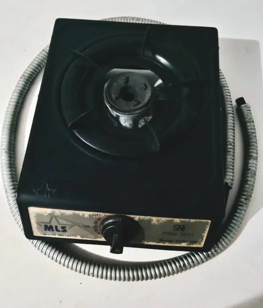 Kompor Gas 1 Tungku MLS KGST-102 Bekas, Api Stabil – Dijual Cepat