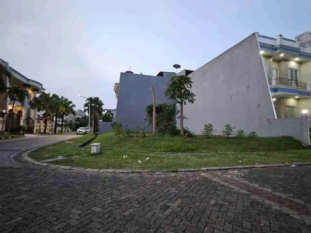 Dijual tanah kavling hoek pantai indah kapuk