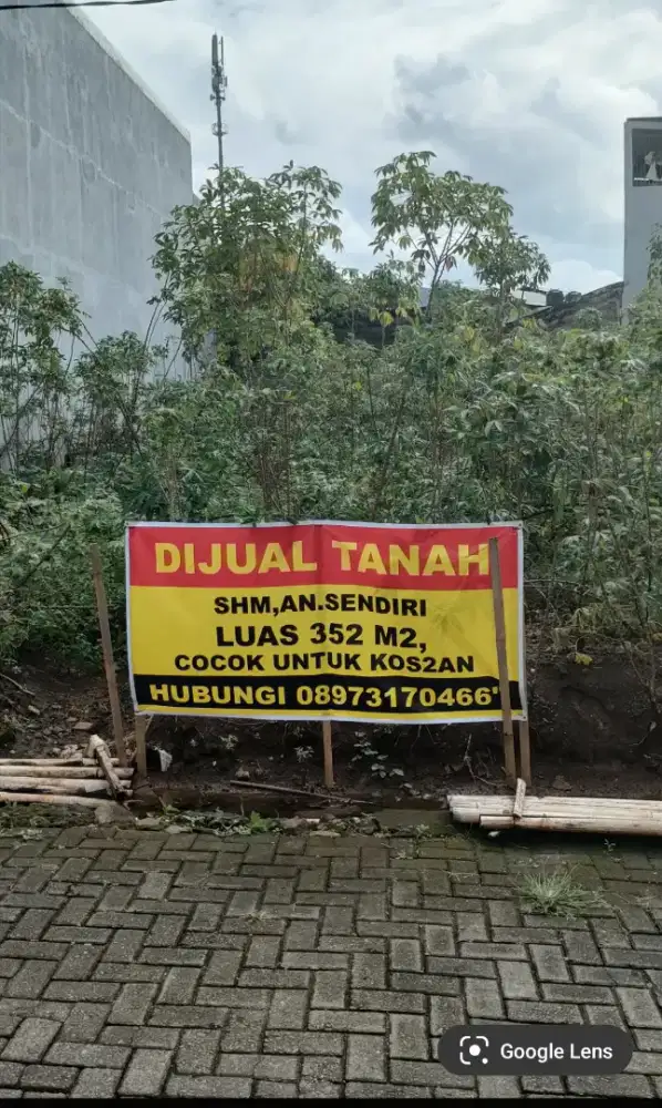 Dijual Tanah SHM