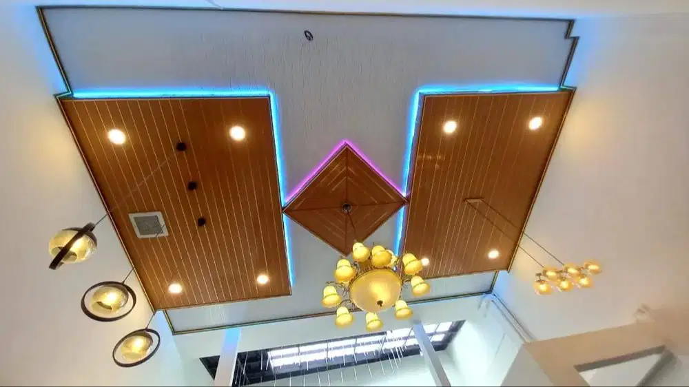 Partisi Jasa Tukang Pasang Wall Moulding Sekat Plafon PVC GRC Gypsum