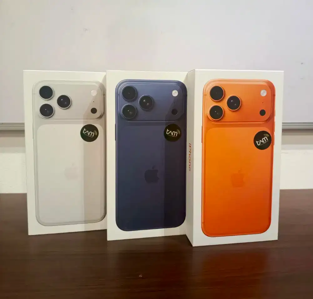 iPhone 17 Pro Max 256 GB ||| New Garansi iBox !!!