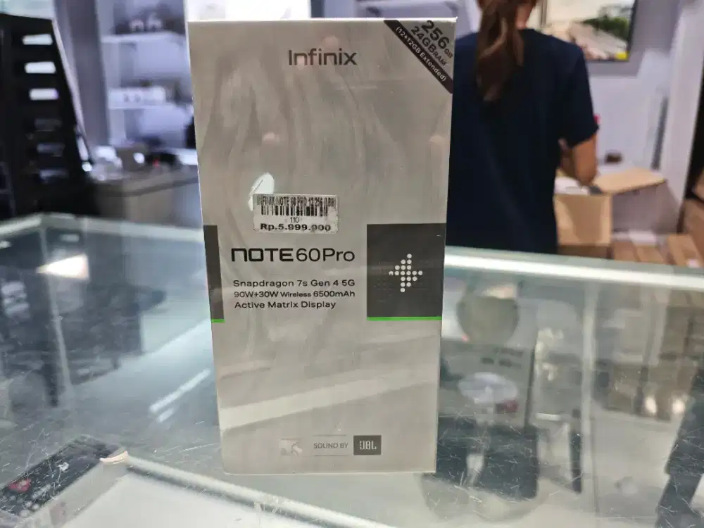 INFINIX NOTE 60 PRO 5G RAM 12/256GB ATLANTIS DAHSYAT