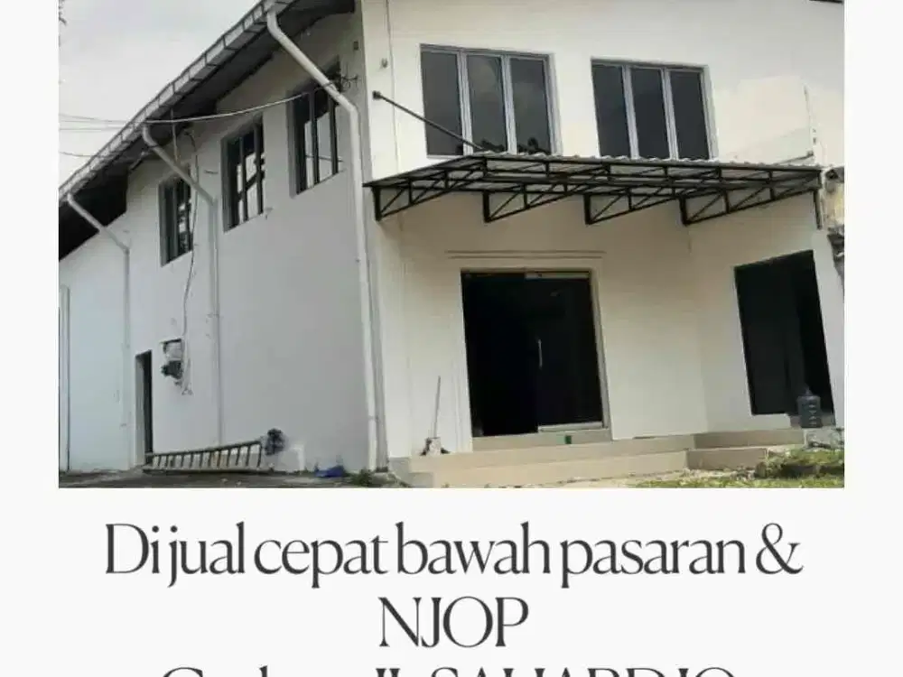 jual cepat gudang di bawah NJOP
