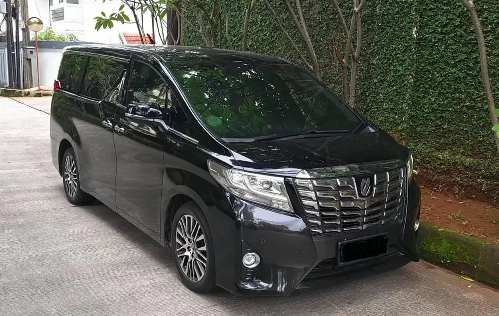 Alphard A/T G atpm 2017 Hitam