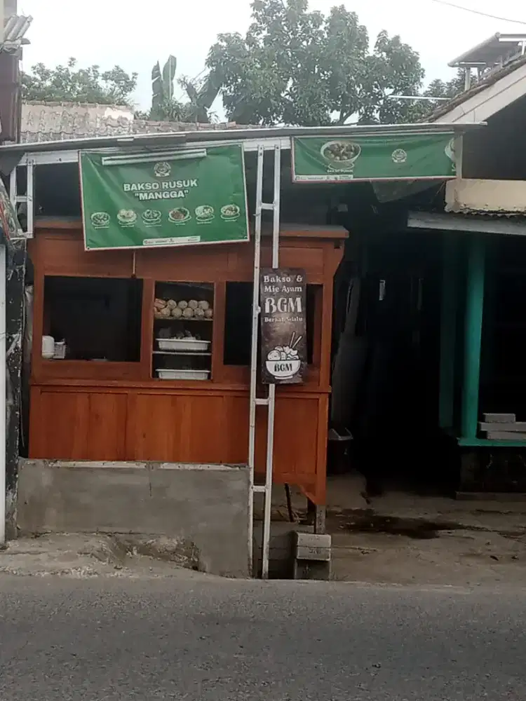 Jual cepat gerobak bakso