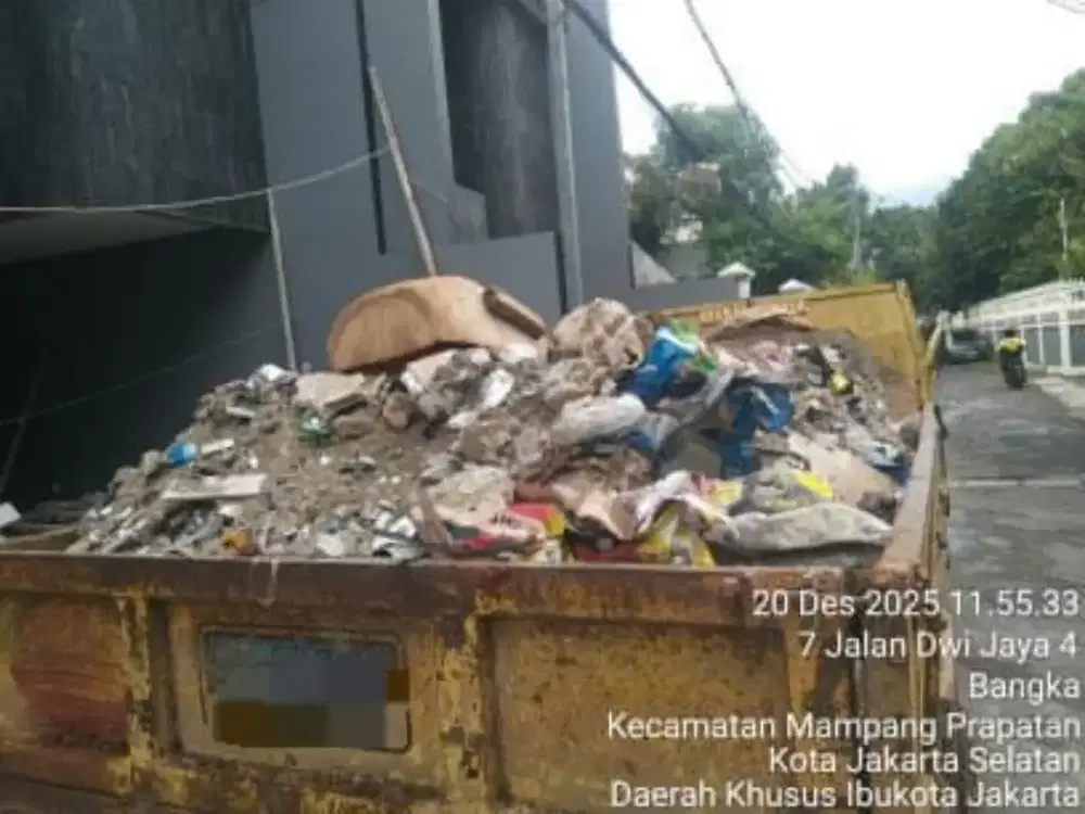 Jasa buang puing,sampah proyek,galian kolam, pengurugan dll