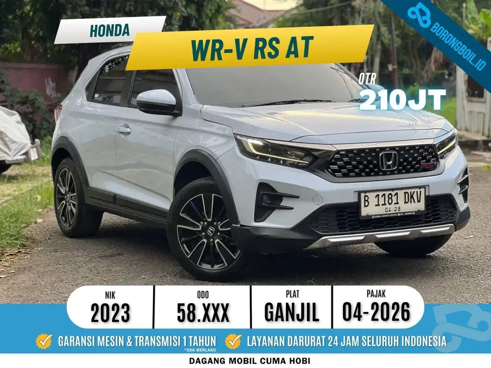 WRV 1.5 RA CVT 2023 PUTIH FAVORIT