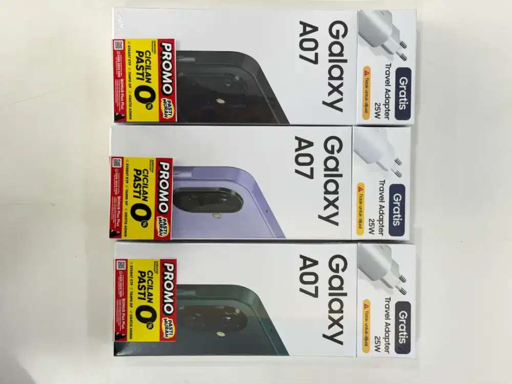 SAMSUNG GALAXY A07 TERBARU 4/64GB