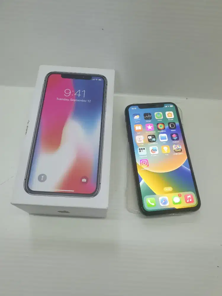 Iphone x 256gb fullset