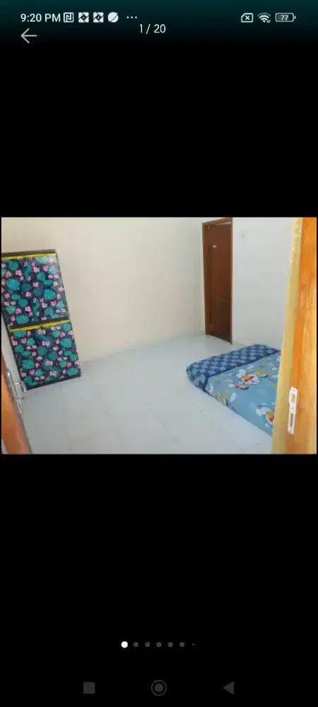 Kost murah nyaman fre wifi