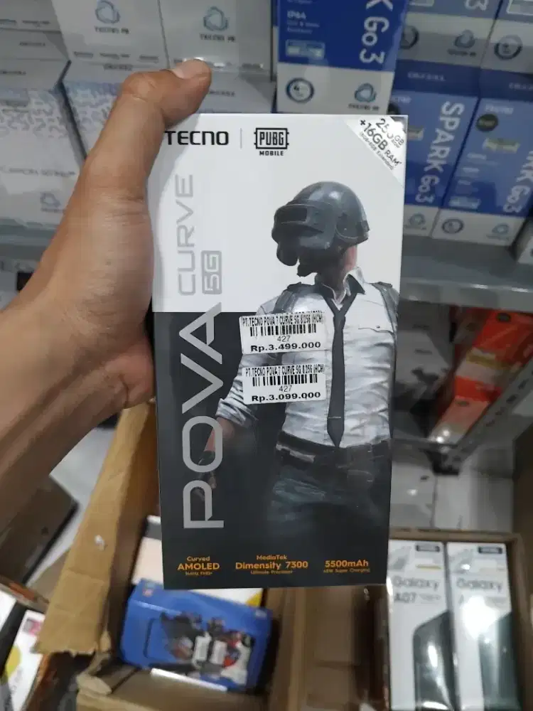 TECNO POVA CURVE 5G 8/256GB | ATLANTIS DAHSYAT