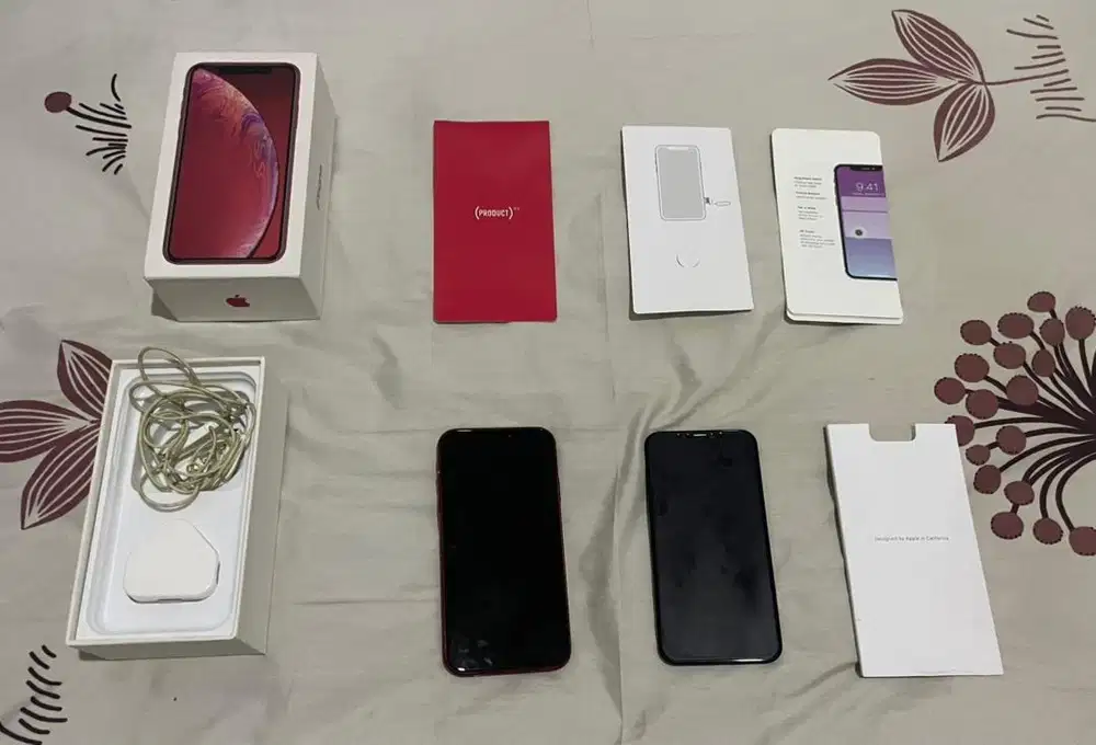 Dijual Iphone xr 256gb beacukai product red