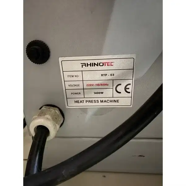 Mesin pres RHINOTECH RTP 03 ( 40x60 )