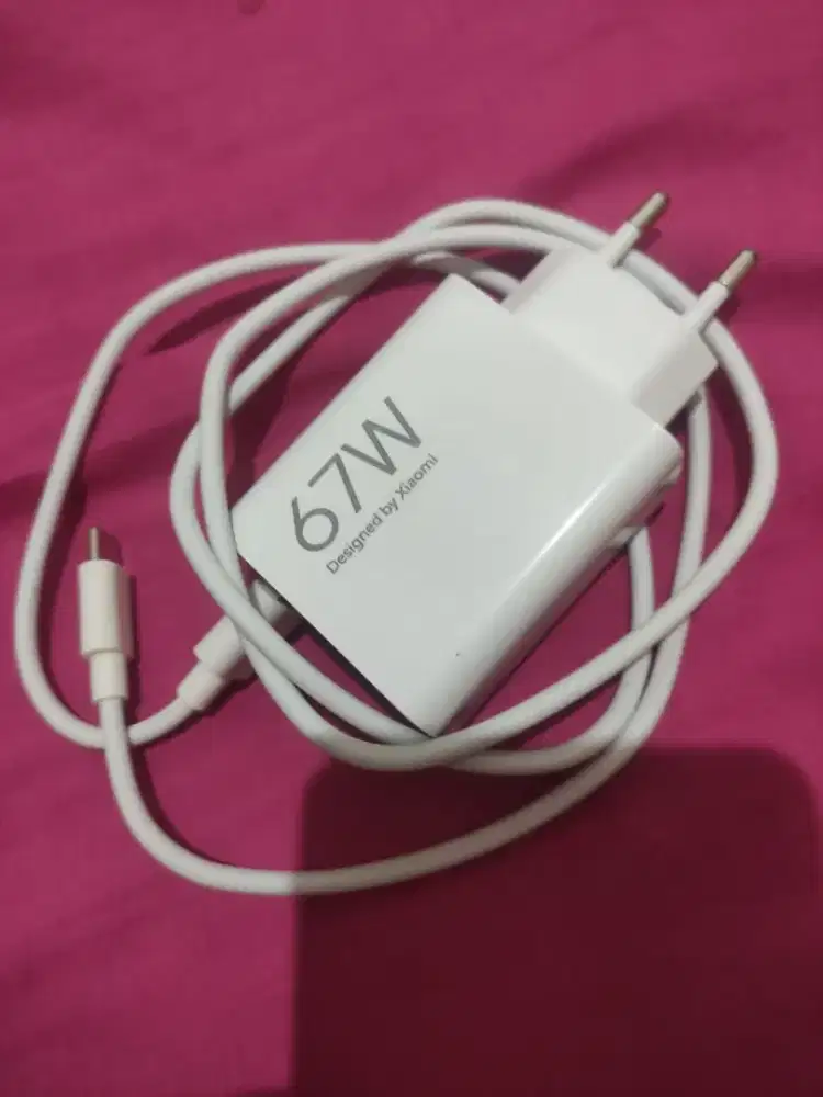 Charger xiaomi redmi 67 watt original 100%