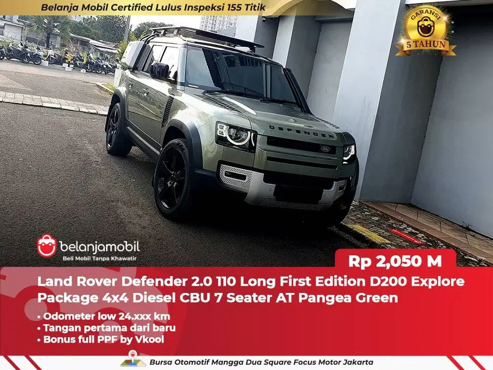 [7SEAT] Land Rover Defender 110 Long First Edition D200 4x4 2020/2021