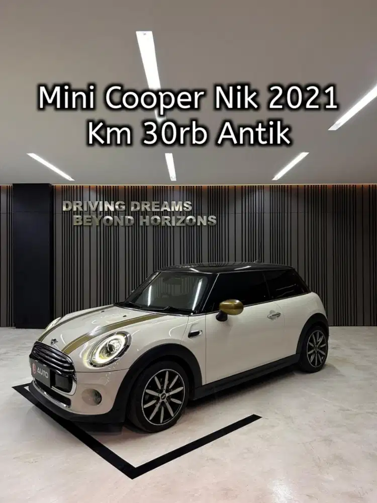 Mini Cooper 3-Door 1.5 AT 2022 Putih Km30rb B1440NZP Nik 2021