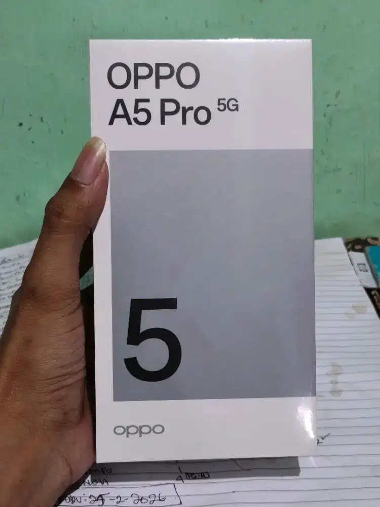 Handphone Oppo A5 Pro 5G Ram 8/256Gb Baru Segel