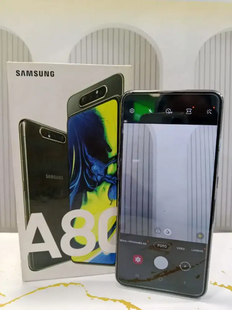 Samsung A80 8/128gb lengkap