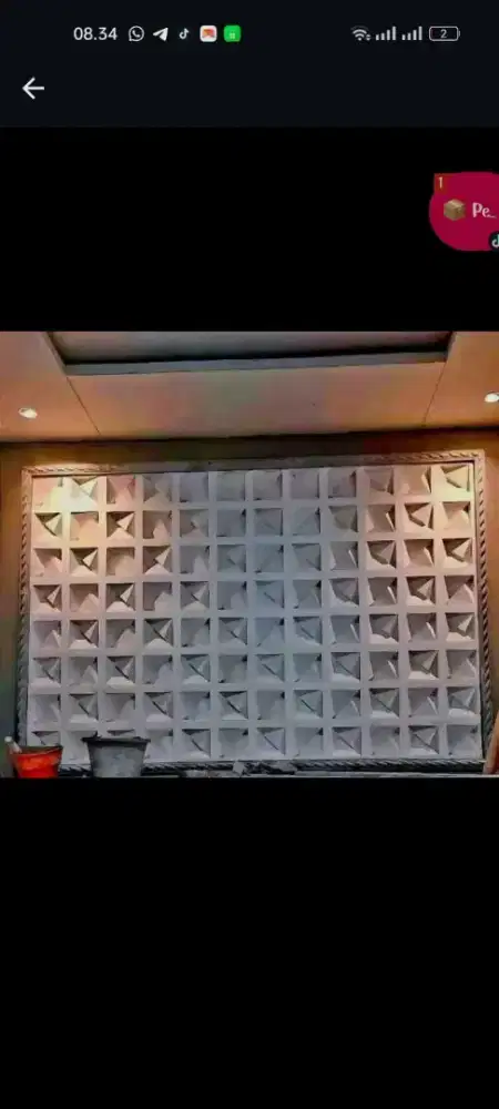 Roster pagar rumah minimalis